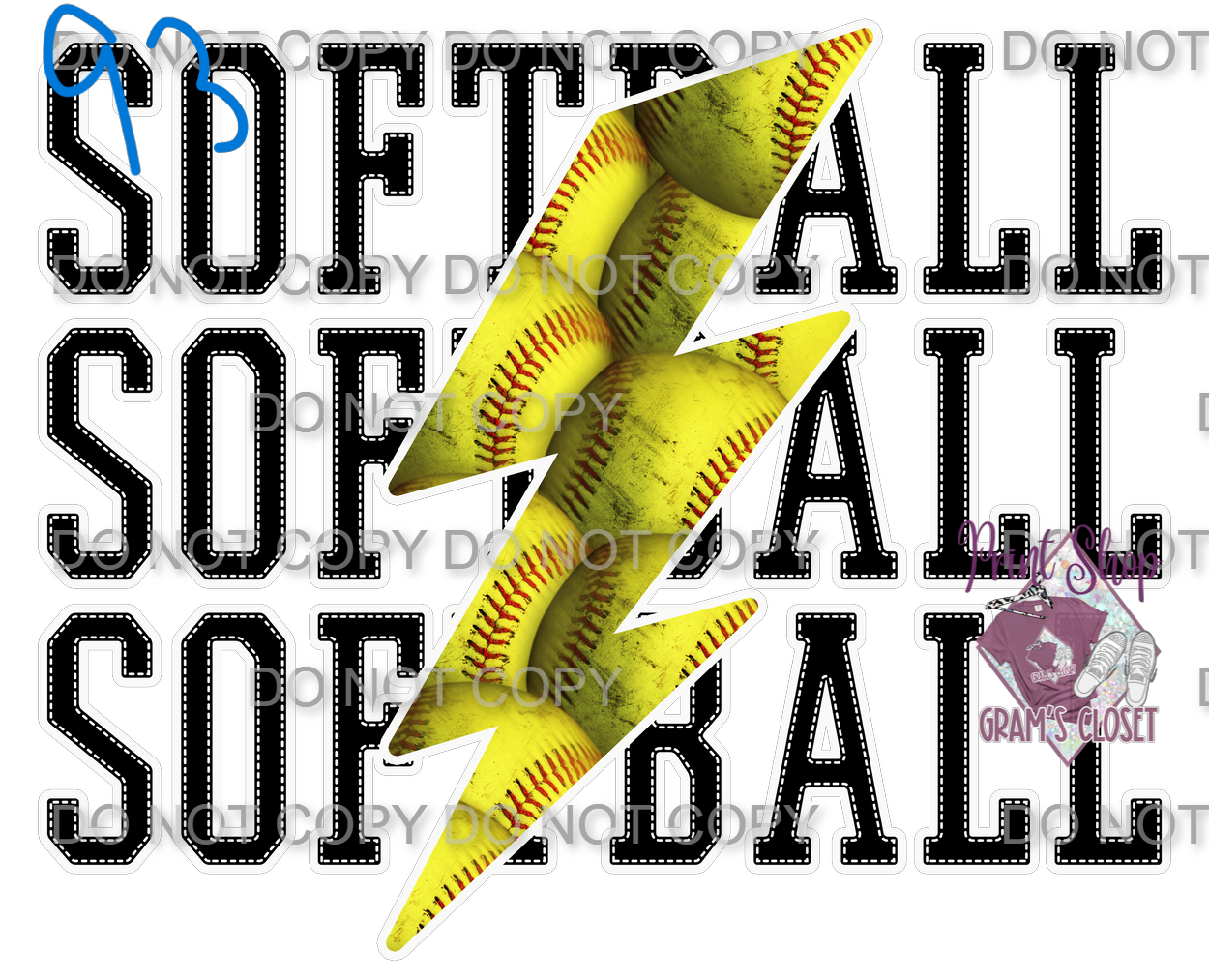 Softball Designs DTF Transfer – Hot Peel for Durable Apparel