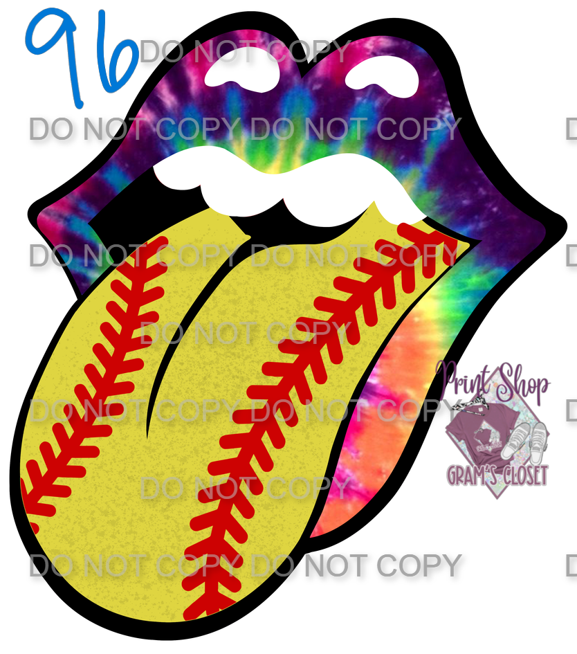 Softball Designs DTF Transfer – Hot Peel for Durable Apparel