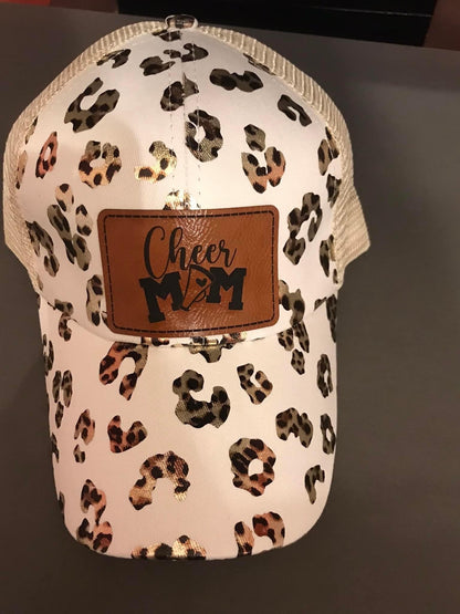 Custom Snap Backs with Leather Patch